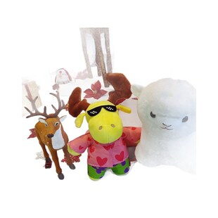 成龙历险记超级驼鹿挂件麋鹿车载玩偶