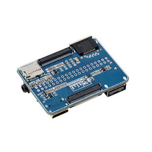 微雪 树莓派CM4同尺寸扩展板 B型 RJ45千兆网口/USB/CSI 5V供电