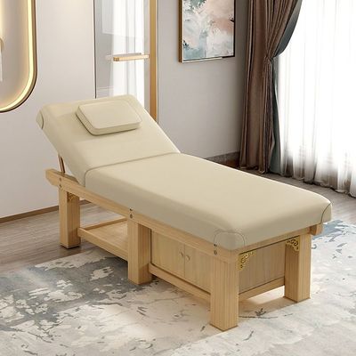 实木美容床美容院按摩床中医推拿理疗带洞spa采耳理疗床木质