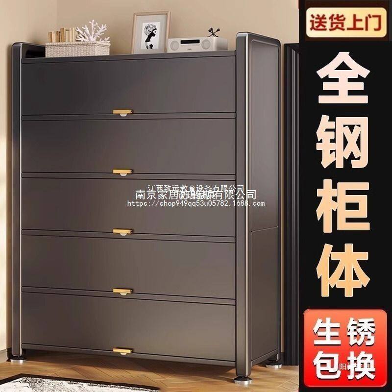 铁皮鞋柜鞋架防灰尘加厚碳钢储物柜巨厚家用门口玄关大容量多层门