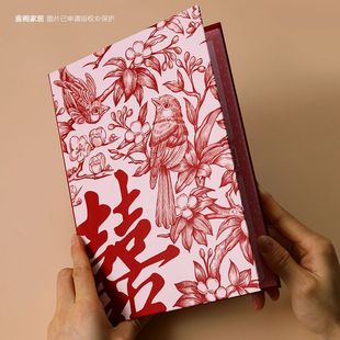 结婚收礼记账本礼金薄婚礼喜事签到记录本嘉宾人情礼单礼簿本简约