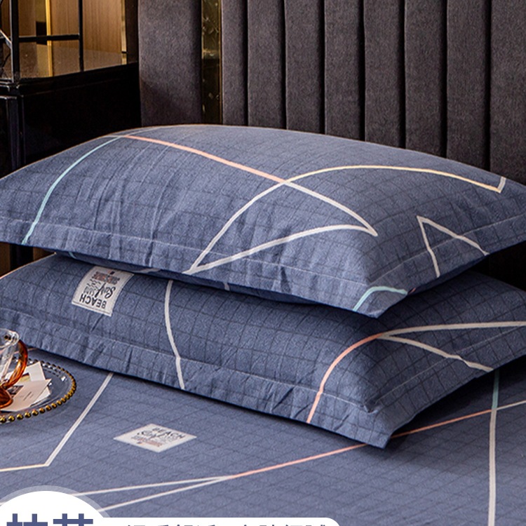 枕头套和枕芯一套】纯棉枕头带枕套全棉单人宿舍专用单个一对套装