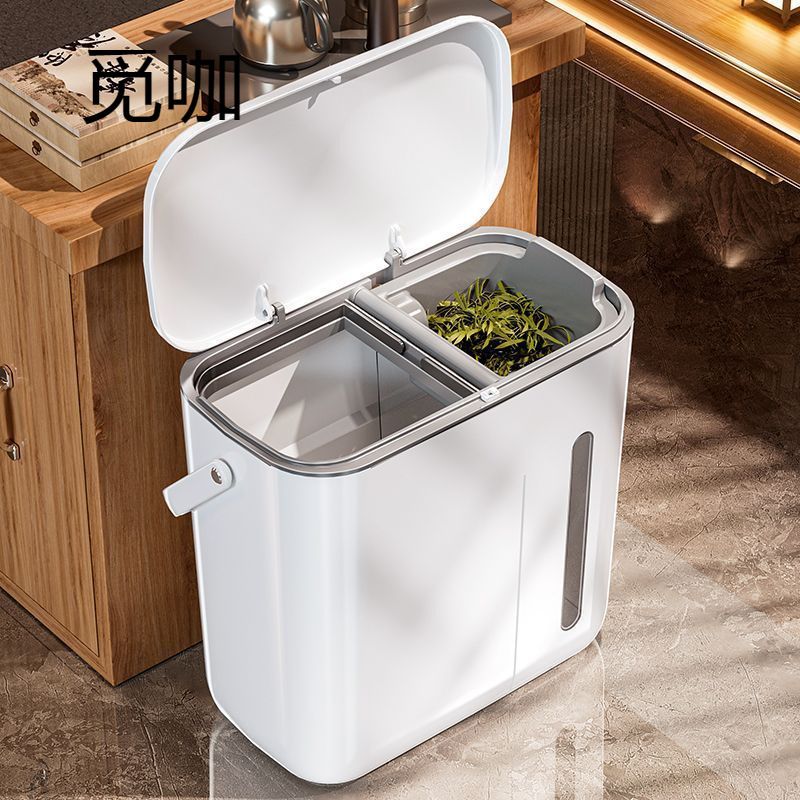 茶桶茶盘茶水桶排水管茶渣分离过滤垃圾桶茶台茶具配件废水桶