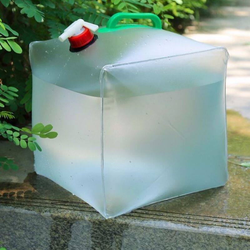 水袋户外便携大容量软体负重水箱车载登山露营徒步便携塑料储水囊