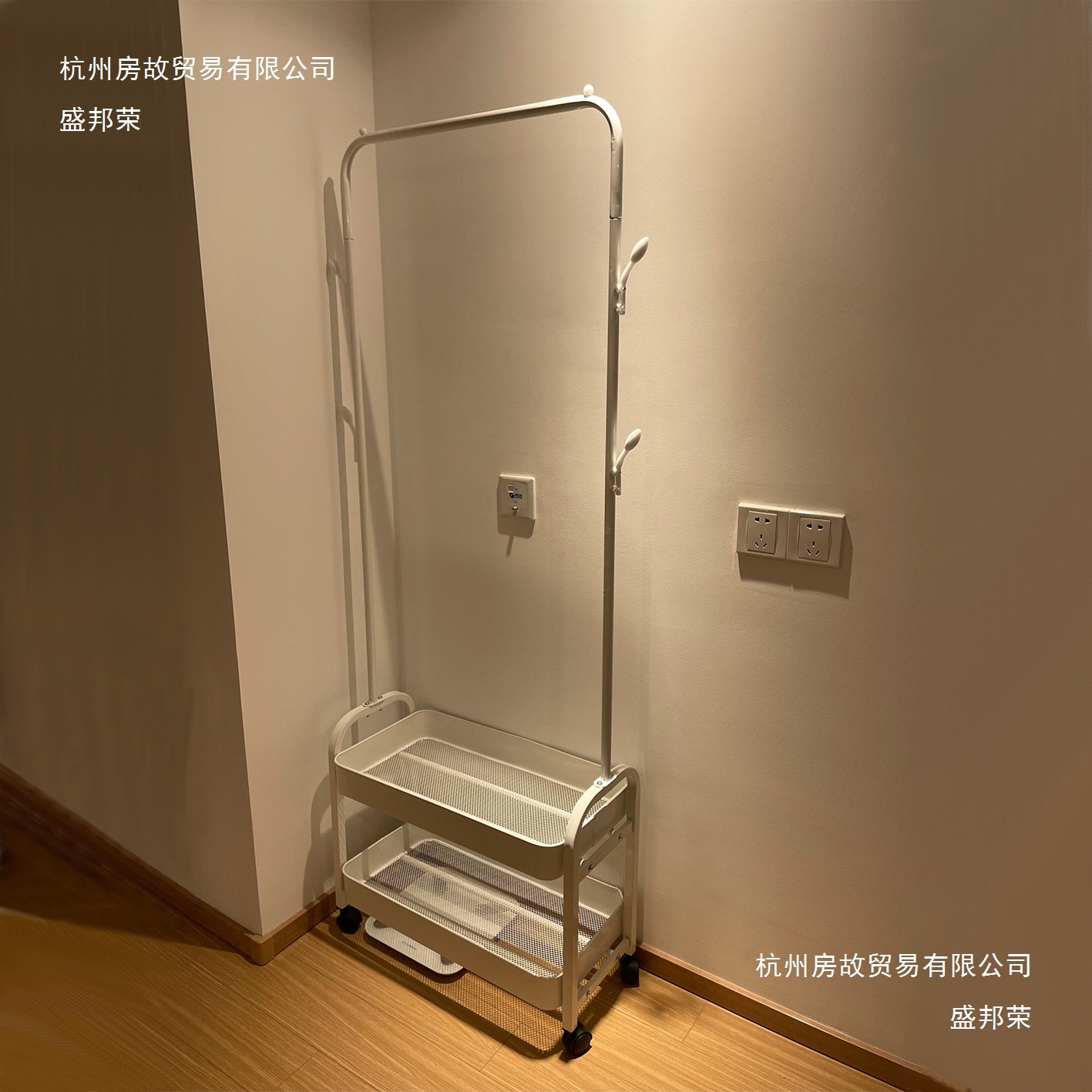 衣架卧室落地家用移动衣帽架多功能收纳置物架简易挂衣架晾衣架子