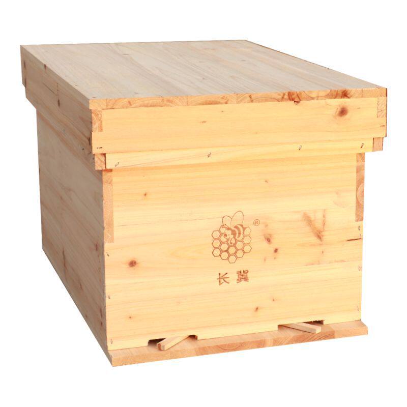 便宜蜂箱蜜蜂箱全套双开门土养七框标准中蜂箱诱蜂一整套蜜蜂用具