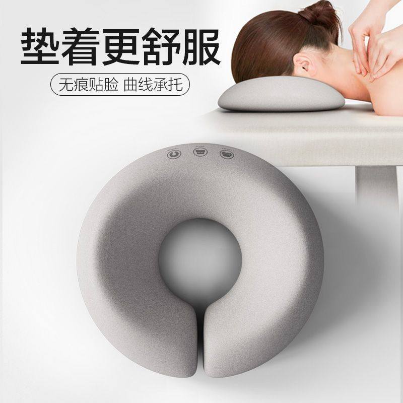美容院趴枕美容床枕头推拿按摩床U型枕趴趴枕记忆棉面部脸振尾荣