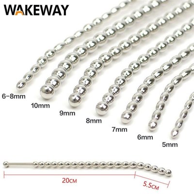 WAKEWAY Stainless Steel Urethral Sound Dilators Sounding Pen