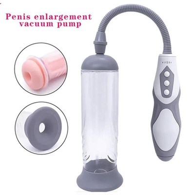 Electric Penis Vacum Pump Big Dick Erection Trainer Recharge