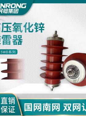 HY2.5WD-7.6/19（13.5/31）户外高压氧化锌避雷器17/45电机型10KV