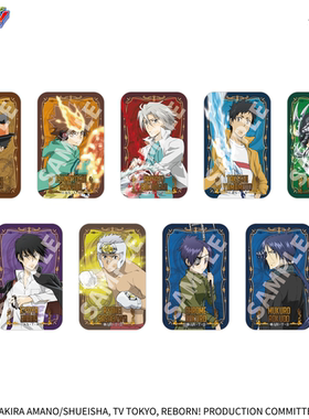 预售【DeNA出品】家庭教师HITMAN REBORN!-徽章吧唧小砖盲盒系列