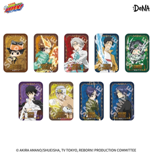 预售【DeNA出品】家庭教师HITMAN REBORN!-徽章吧唧小砖盲盒系列