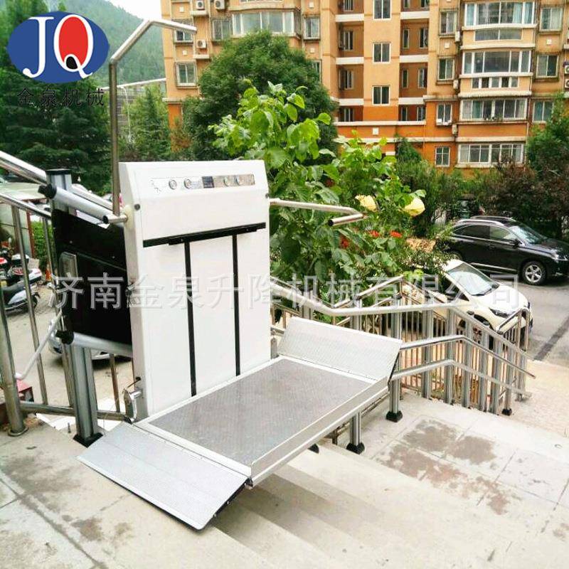 家用斜挂升降机斜挂无障碍电梯室外楼梯电梯残疾升降平台