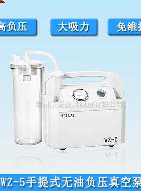 WZ-5手提式负压真空泵抽滤装置真空泵多联过滤器真空泵抽滤泵