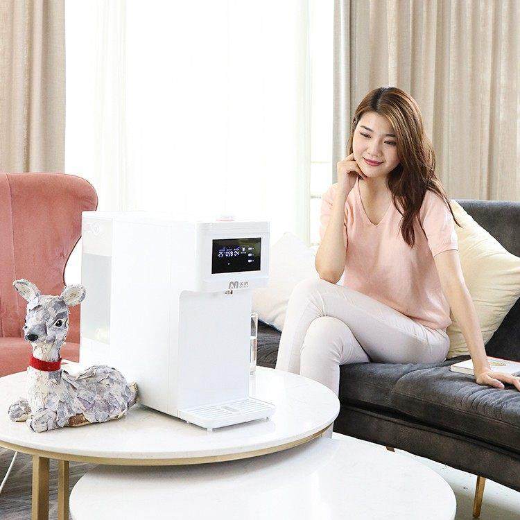 美呐厨房电器大白净水机直饮水加热一体机商务免安装RO反渗透复合