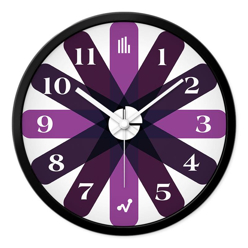 MOMEN/摩门挂钟酒店饭厅创意艺术装饰挂表静音现代时尚时钟石英钟