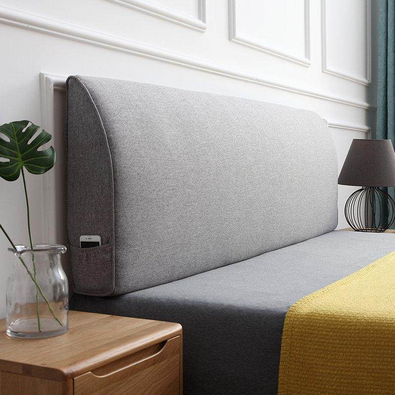 定制加厚床头靠垫软包大靠背榻榻米床上靠枕床靠背布艺可拆洗北欧,居家布艺,床头靠垫,淘宝优惠券,粉丝福利购,淘宝优惠卷