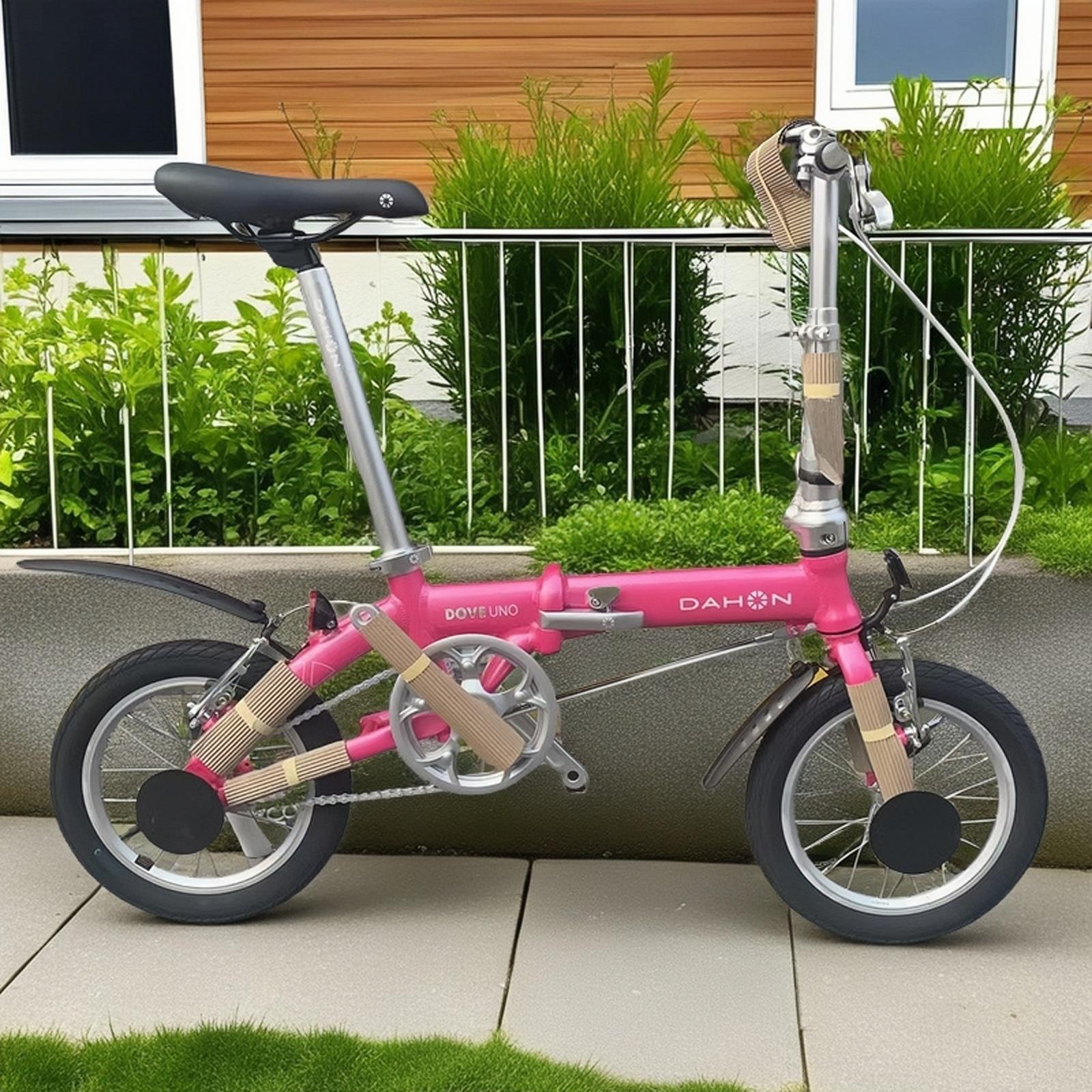 dahon大行折叠自行车BYA412超轻学生男女式铝合金单车便携小巧