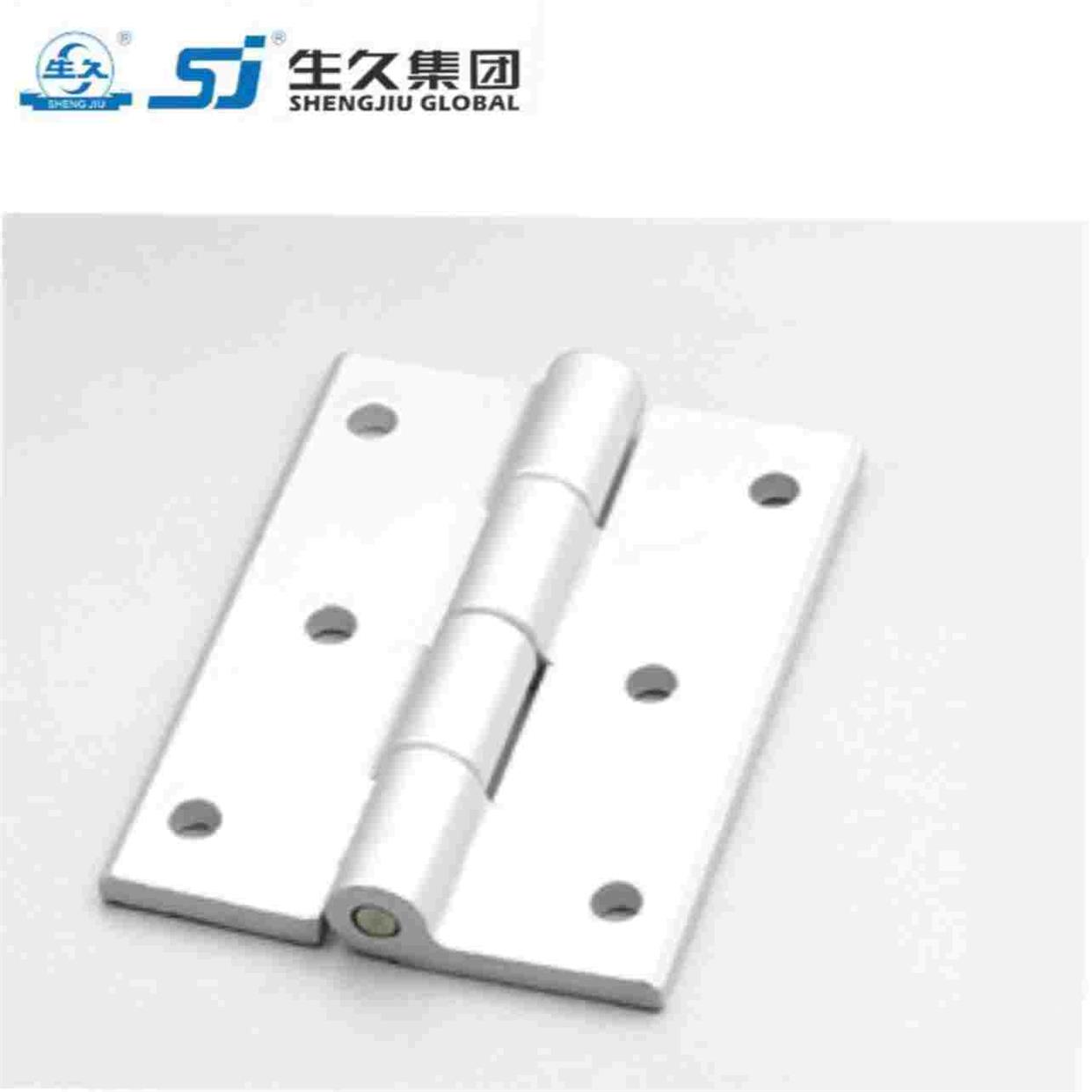 生久柜锁CL226-8纳米亚光铰链 锌合金 大合页 重载铰链 160*120