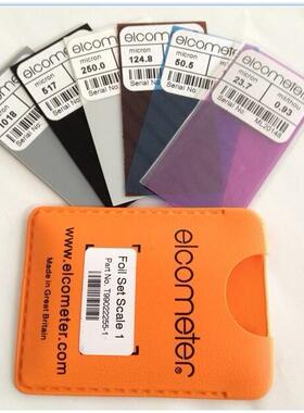 英国elcometer456涂层测厚仪校准膜片25um50um/125um/250um/500um