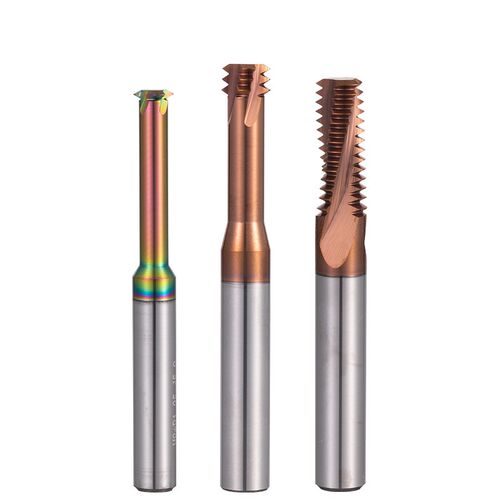 螺纹铣刀单牙三牙全牙M1-M24公制美制粗牙细牙铝用钢用钨钢铣牙刀