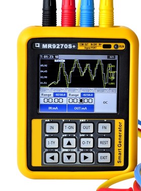MR927c0S+信号源发生器频率电流变送器仪表热电阻热电偶无纸记录