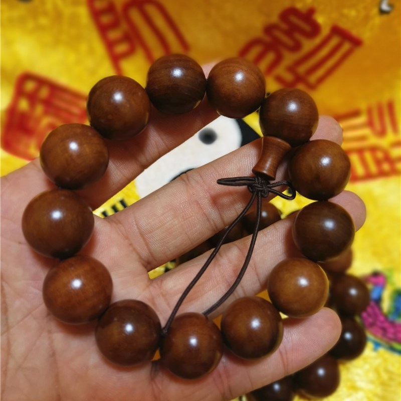 道家用品 枣木手串 雷击枣木念珠 道家流珠 念经珠 雷击枣木手串