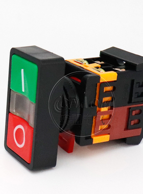 双位钮APBB-22N 椭圆双头式带灯按钮开关PPBB-30方形AS-22 高品质