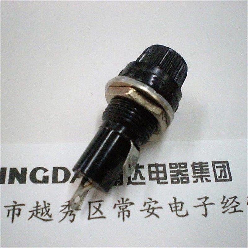 圆罗保险座 BLX-2  配5*20mm管  孔径12MM (W200只/包)