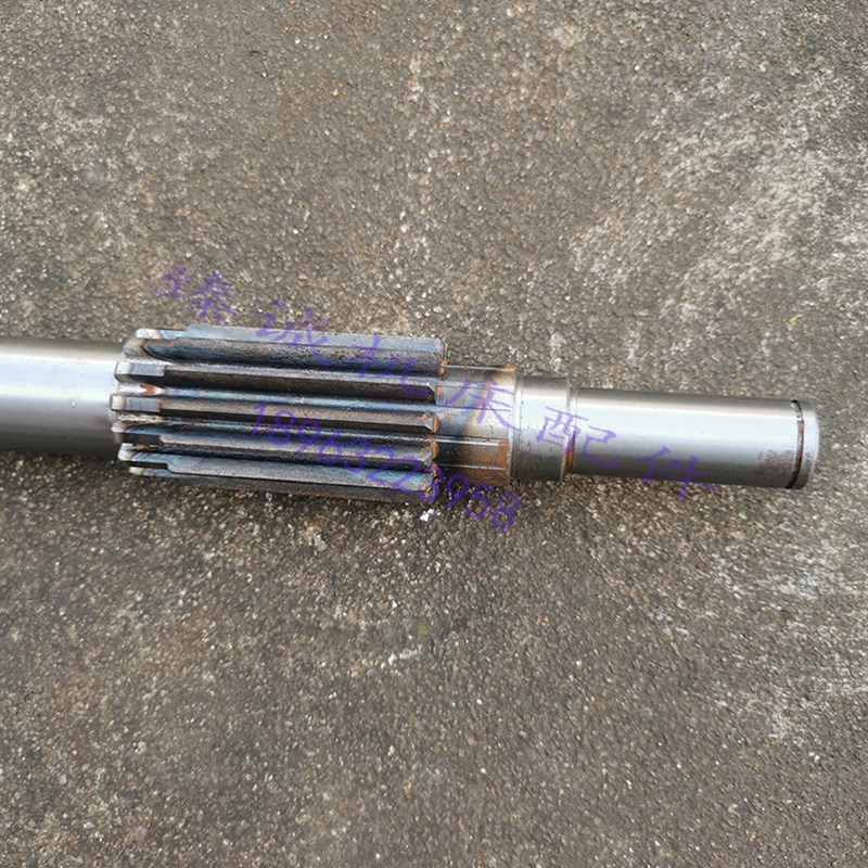 Z5140A立钻平衡轴花键轴 常州Z5150B主轴升降齿轮轴Z14齿水平轴