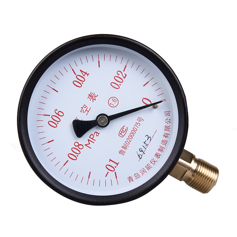 压力表0-1.6MPa水压表0-2.5MPa气压表Y100真空表-0.1-0MPa负压表