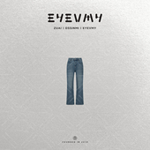 WT54TFU217 薯条裤 加厚微弹植绒保暧高腰直筒裤