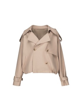 【摩登利落轻便短上衣】宽松长袖通勤设计感外套WT43KFU036