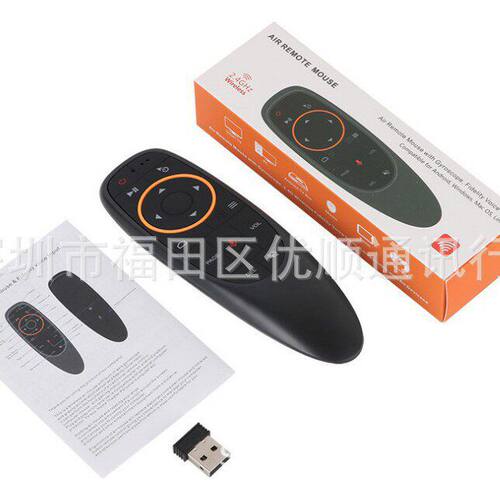 G10S语音空中飞鼠 2.4G遥控器 air mouse 六轴陀螺仪支持谷歌语音