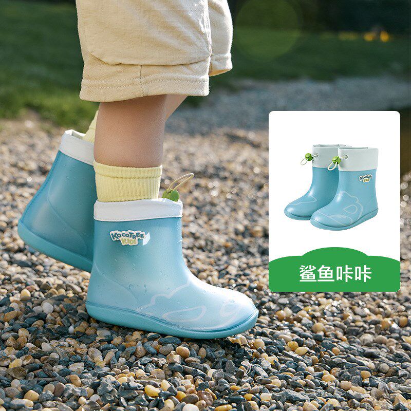 KK树儿童雨鞋男童女孩宝宝防水防滑雨靴小学生幼儿园专用2025新款