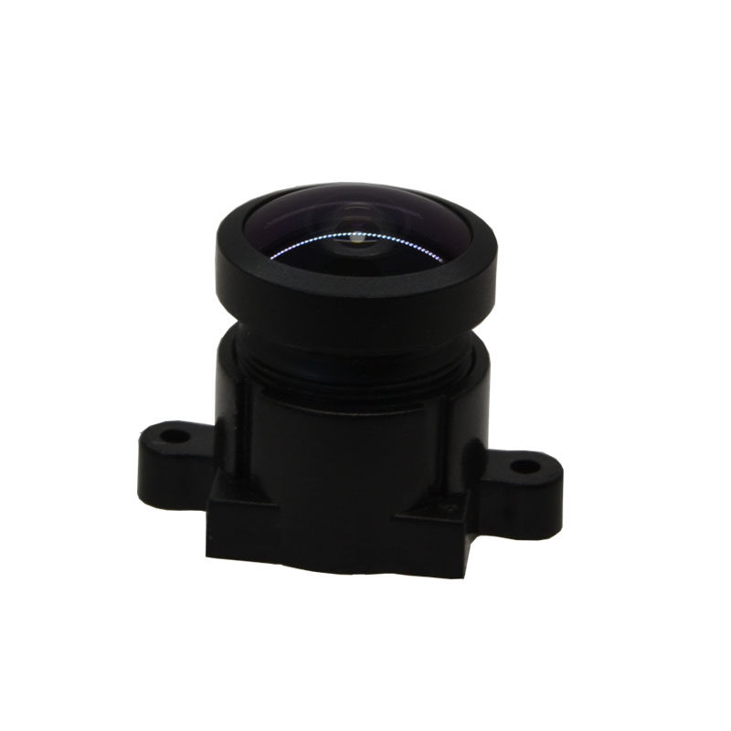 高清红外3分之一工业相机大广角180度全景鱼眼90度无畸变M12镜头