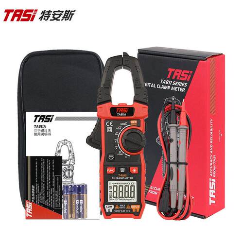 钳形表数字万用表TA811A精度交直流电压电流表