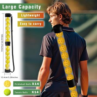 匹克球捡球器pickleball picker便携式 洞洞球拾球器 大容量神器