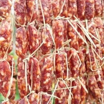 自有工厂【乐作】广式腊肠老客bì买款经典肠400g