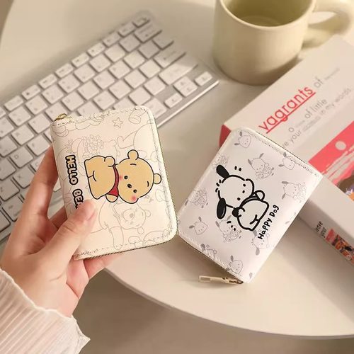 可爱卡通多功能卡包女士大容量