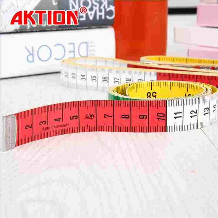 德国正品进口hoechstmass带纽扣宽皮尺量衣尺彩色卷尺软尺1.8CM宽