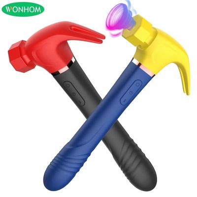 Hammer Dildo Vibrator Clit Sucking G Spot Nipple Vagina Anal