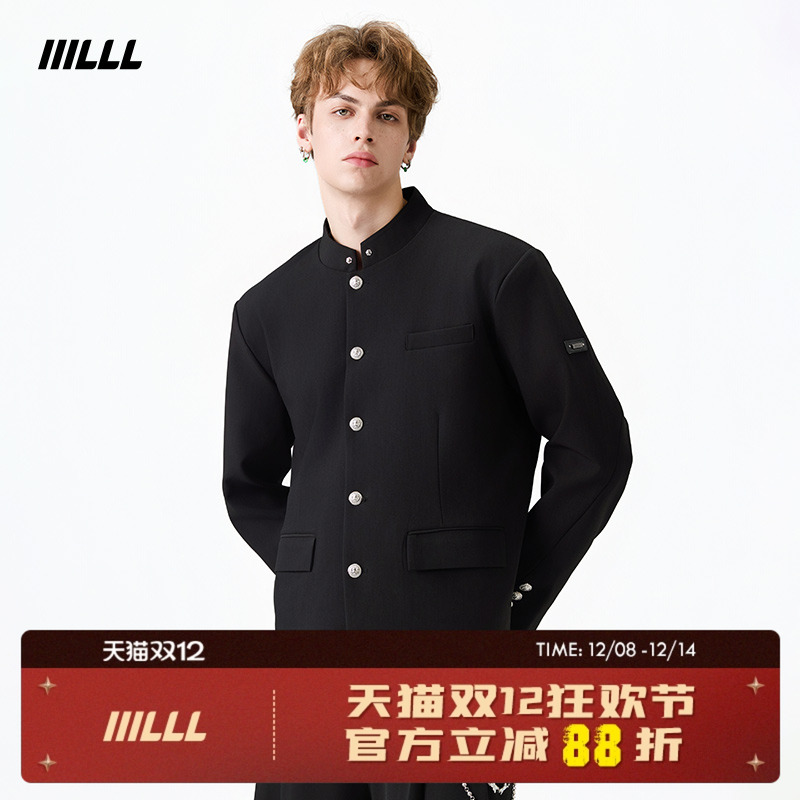 IIILLL童锦程新中式国风西装