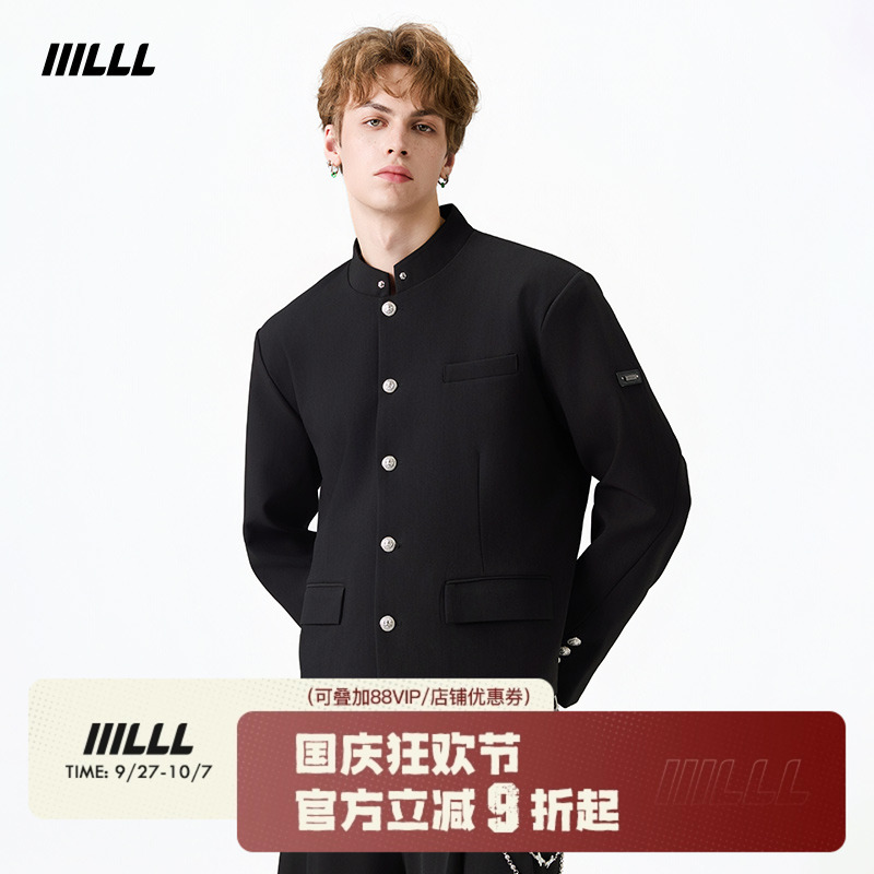 IIILLL童锦程新中式国风西装