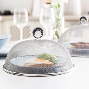 2026新款菜盖罩不锈钢2026新款家用饭桌盖餐桌罩饭菜罩防蚊网罩子