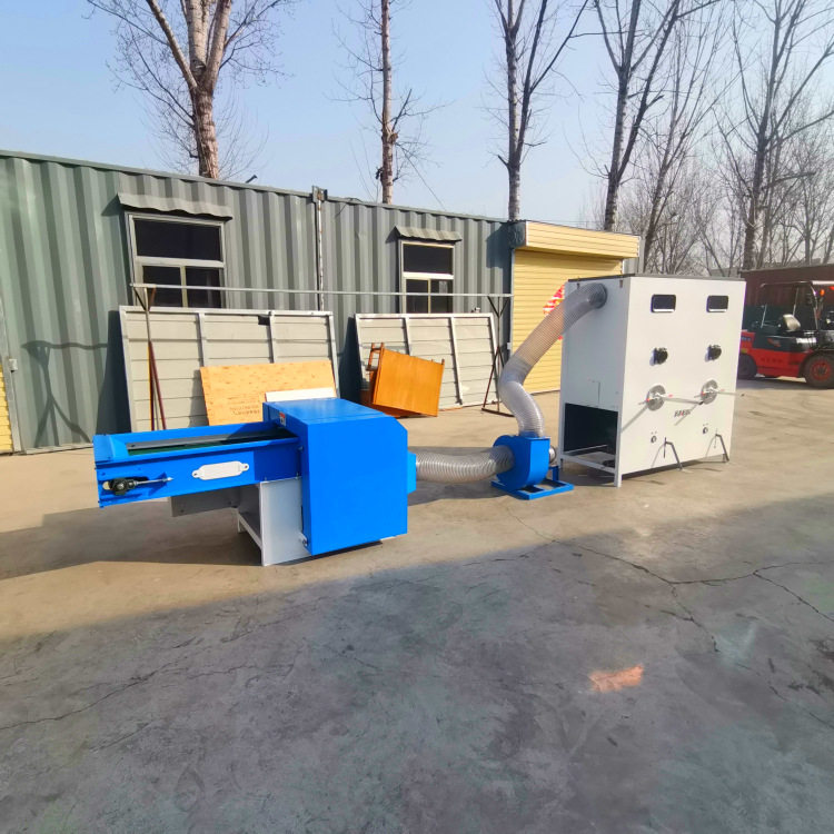 玩具开松充棉机 小型自动上料开松充棉机双工位枕芯充装机,机械设备,涂装设备,淘宝优惠券,粉丝福利购,淘宝优惠卷