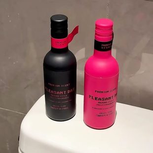 卫生间除臭高级持久感酒瓶固体室内厕所香薰空气清新剂家用香氛剂