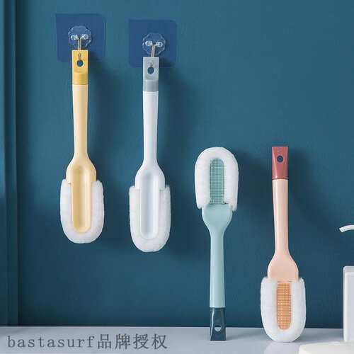 速发Househd log hadle ig shoe brush does ot hurt