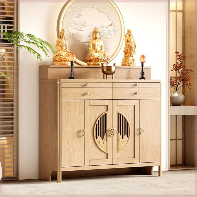 神台供桌香案家用佛桌佛台新中式案台佛龛柜财神爷柜子菩萨供奉台