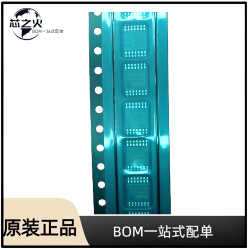 全新原装 AS5048B-HTSP  封装TSSOP-14  位置传感  旋转编码器